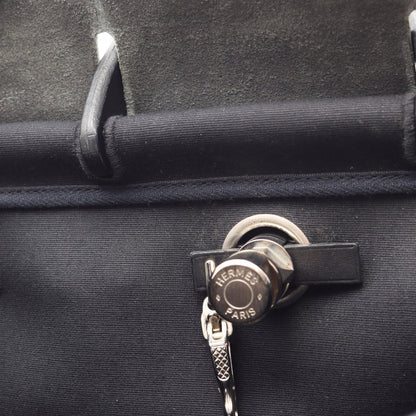 Hermes Backpack Herbag a Dos PM Black — view 7