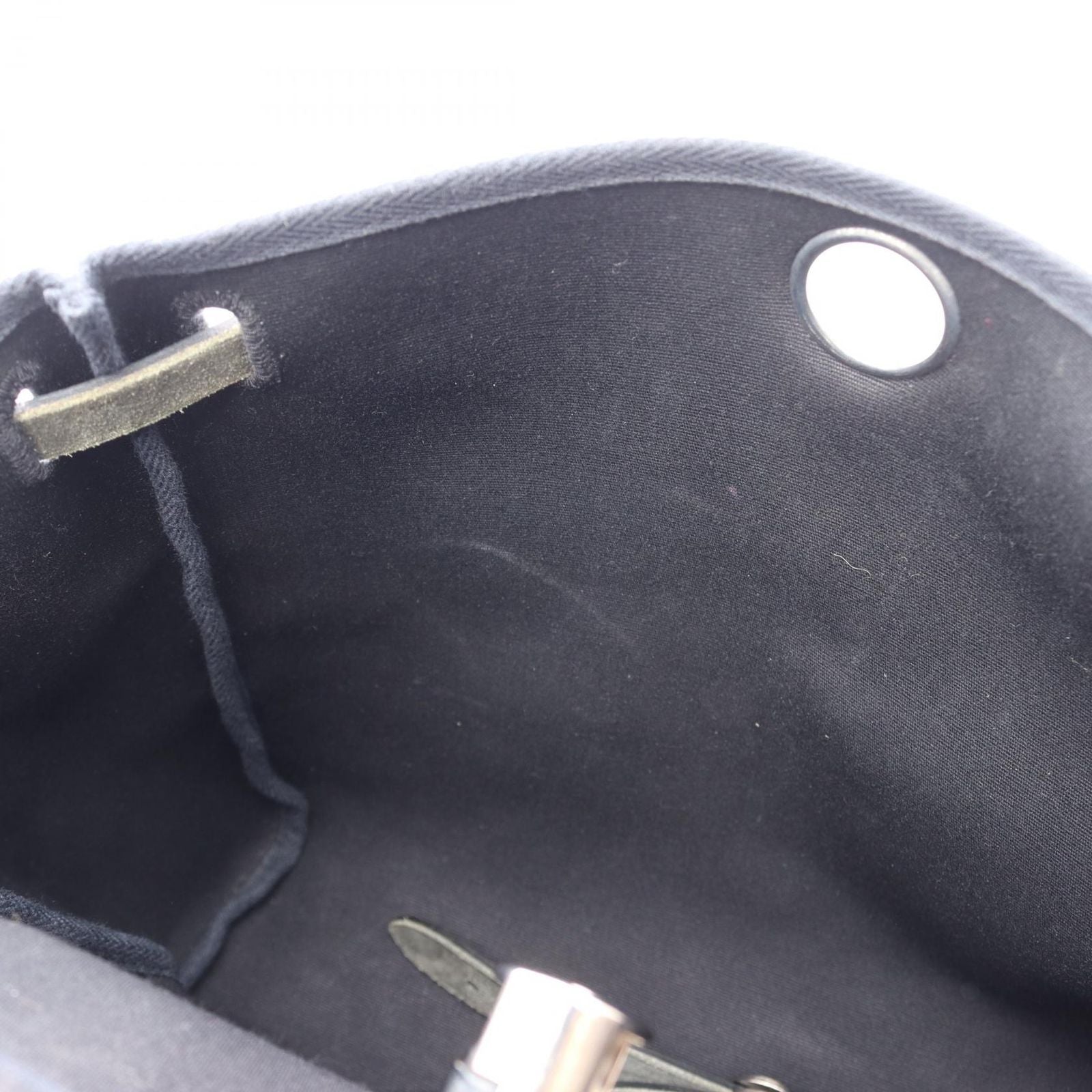 Hermes Backpack Herbag a Dos PM Black — view 6
