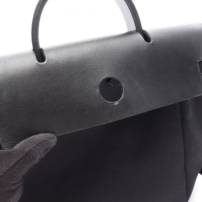 Hermes Backpack Herbag a Dos PM Black — view 9