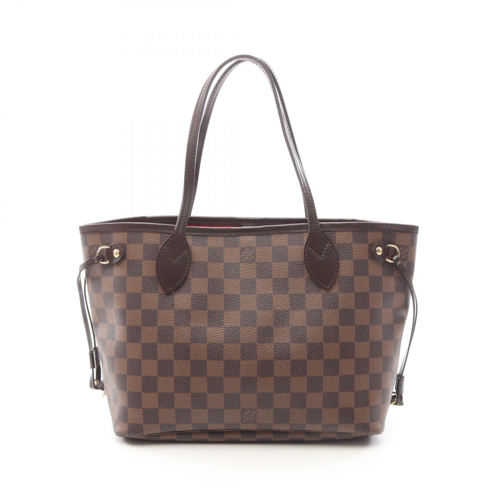 Louis Vuitton Tote Neverfull PM Canvas Leather