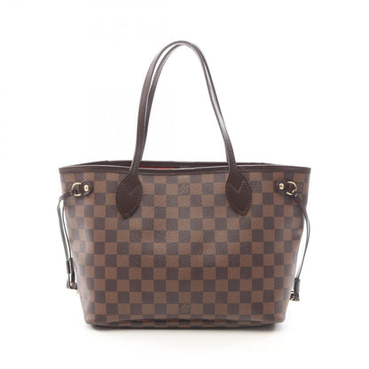 Louis Vuitton Tote Neverfull PM Canvas Leather