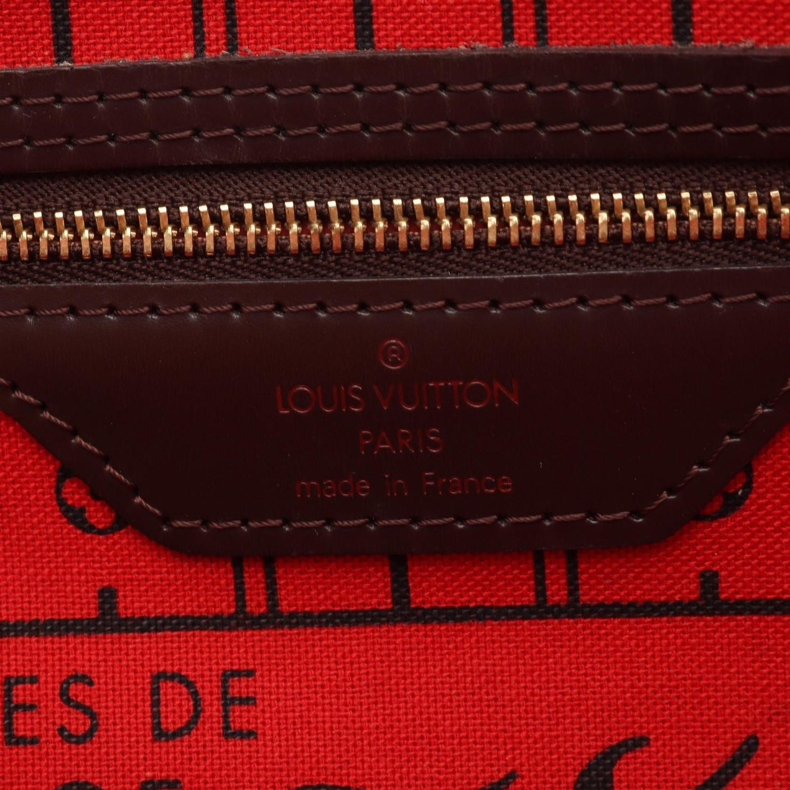 Louis Vuitton Tote Neverfull PM Canvas Leather — view 4