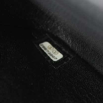 Chanel Shoulder Bag Mini Quilted Black Lambskin Chain — view 5