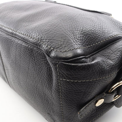 Celine Handbag Boogie Bag Black Leather — view 8