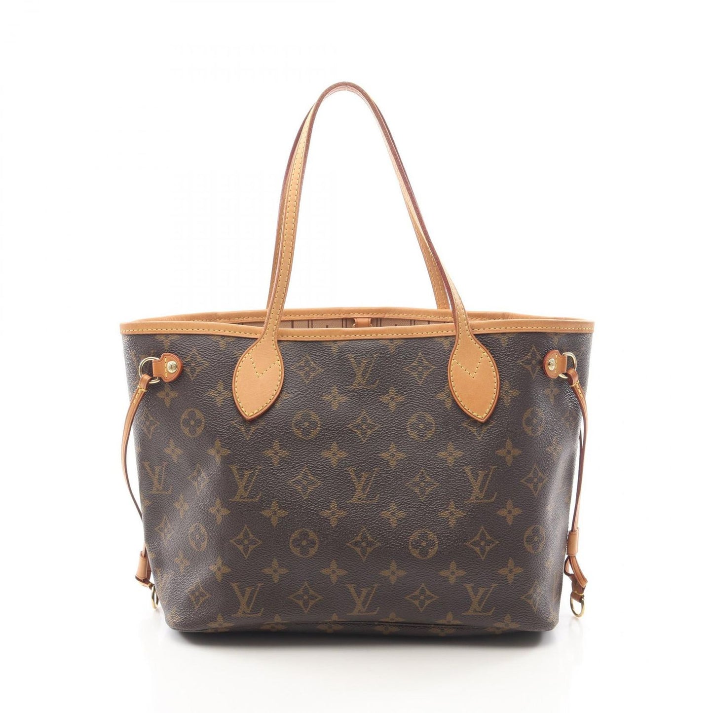 Louis Vuitton Tote Neverfull PM Canvas Leather