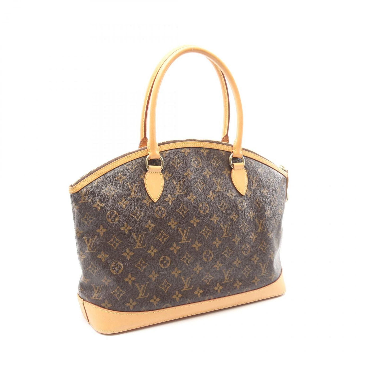 Louis Vuitton Tote Lockit Oriental Canvas Leather — view 2