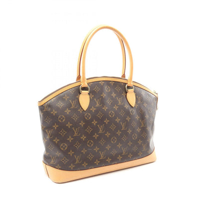 Louis Vuitton Tote Lockit Oriental Canvas Leather — view 2