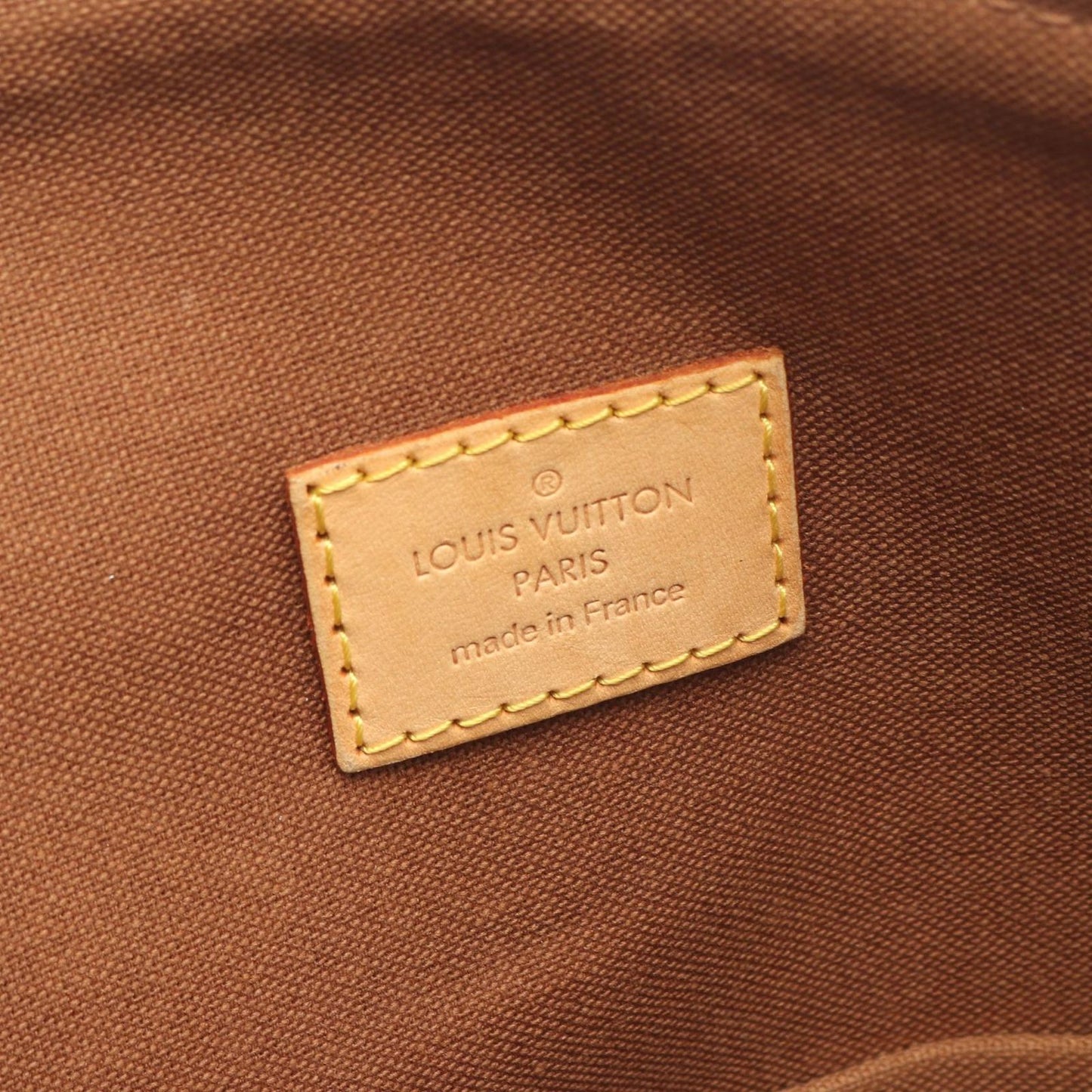 Louis Vuitton Tote Lockit Oriental Canvas Leather — view 4