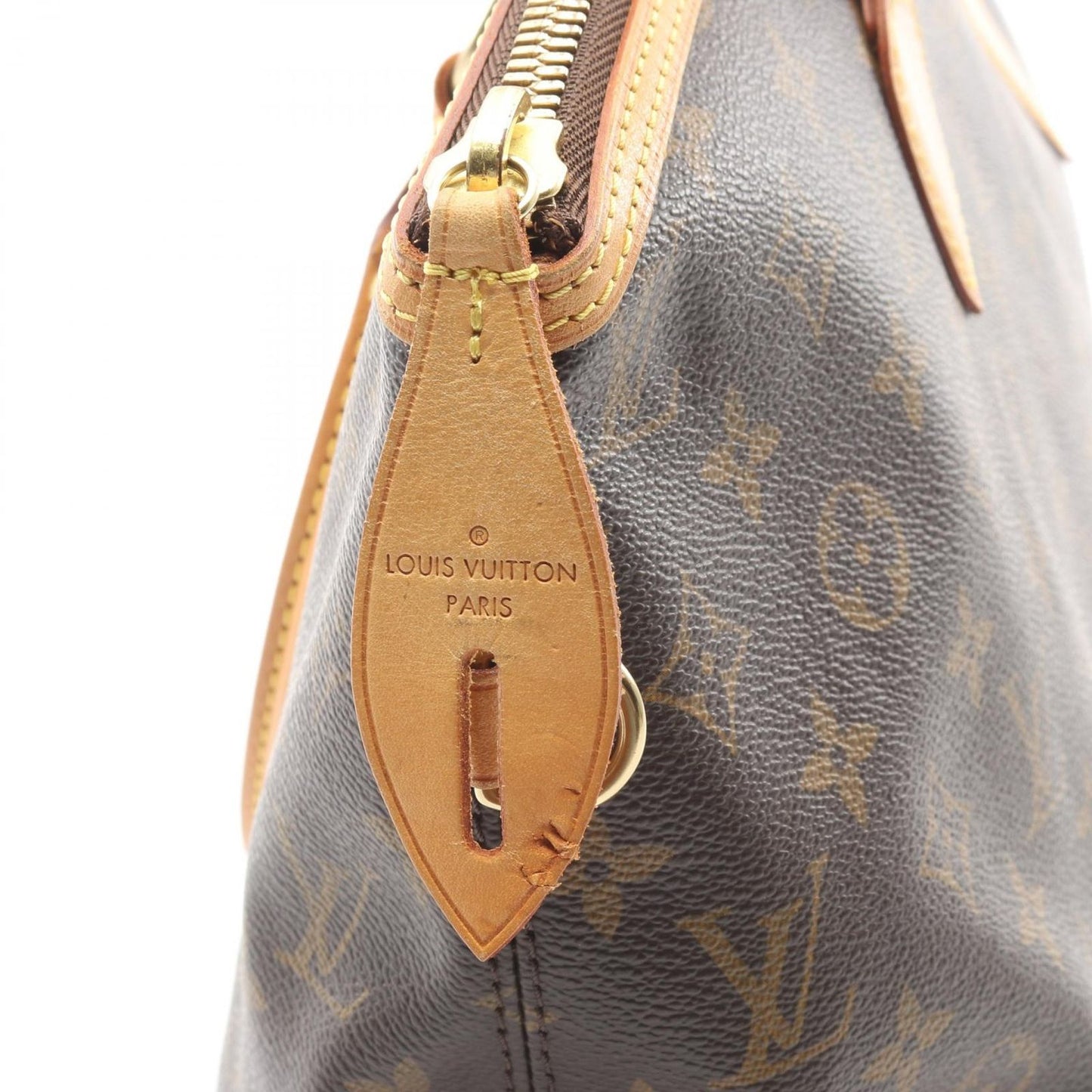 Louis Vuitton Tote Lockit Oriental Canvas Leather — view 6