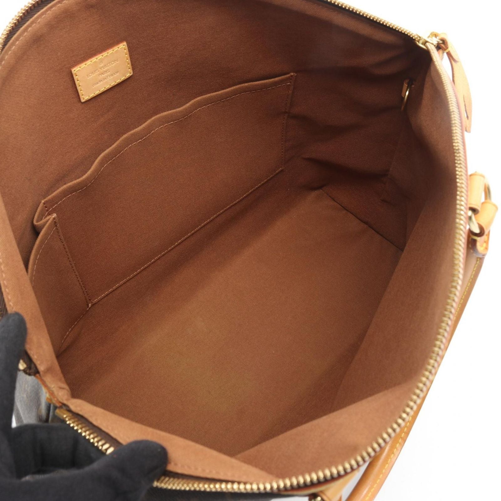 Louis Vuitton Tote Lockit Oriental Canvas Leather — view 3