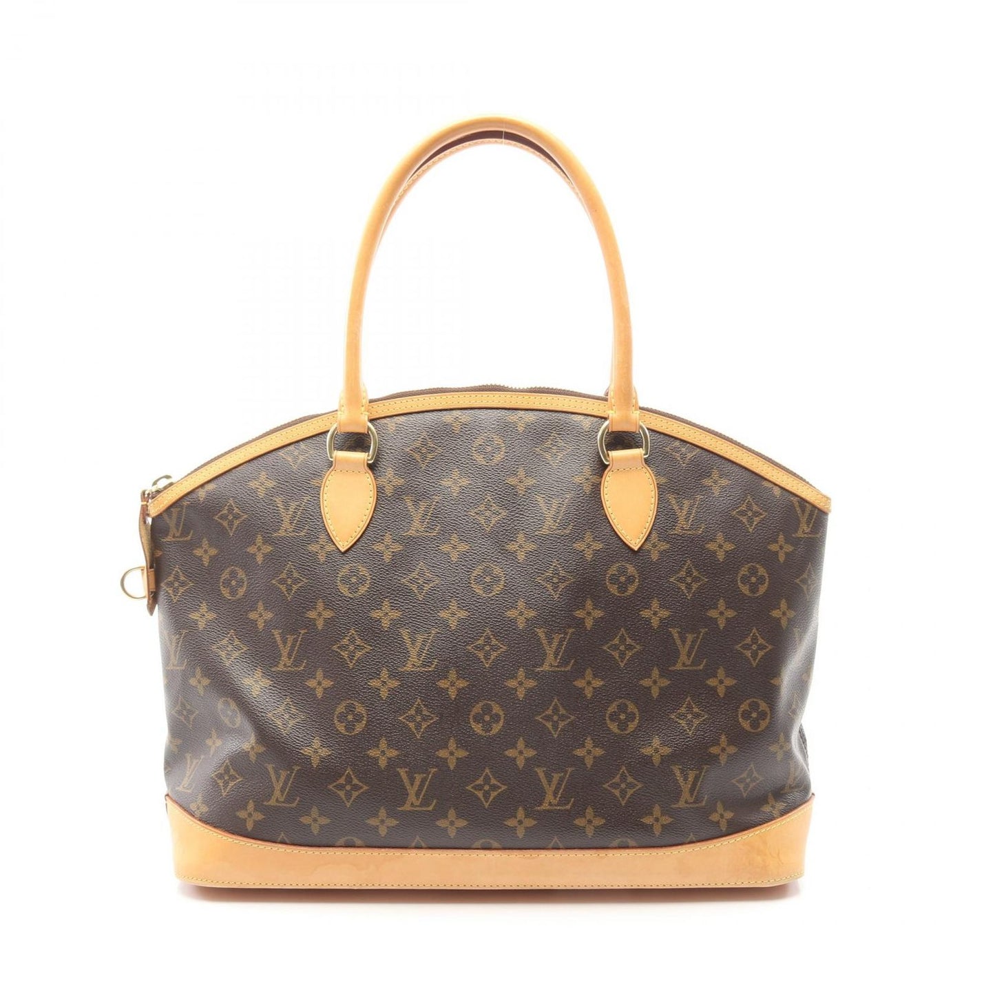 Louis Vuitton Tote Lockit Oriental Canvas Leather