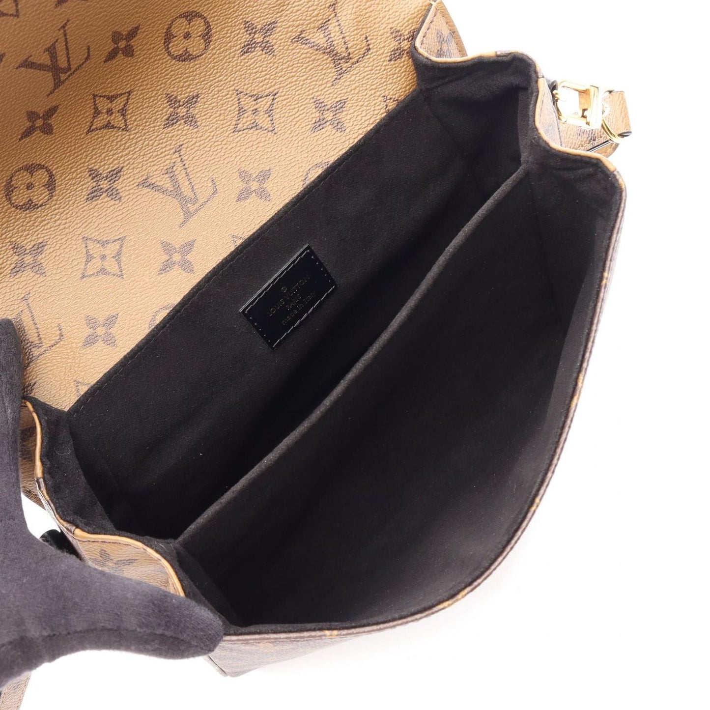 Louis Vuitton Handbag Pochette Metis 2-Way Canvas Leather — view 3