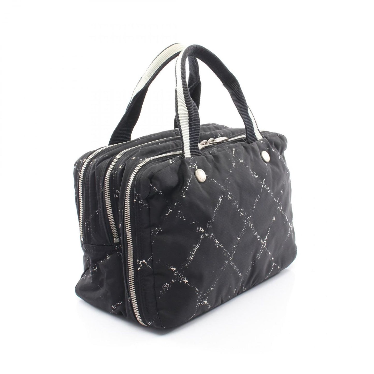 Chanel Handbag Vintage Travel Line Black Nylon — view 2