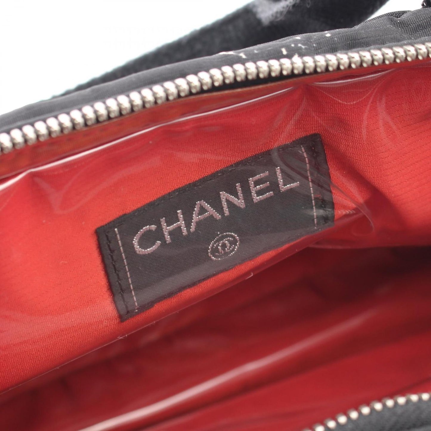 Chanel Handbag Vintage Travel Line Black Nylon — view 4