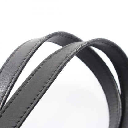 Gucci Tote GG Pattern Black Canvas Leather — view 5