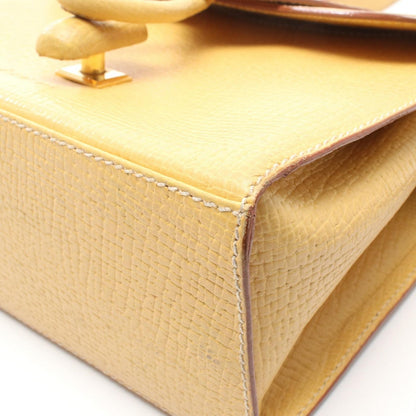 Loewe Shoulder Bag Turnlock Yellow Leather — view 8