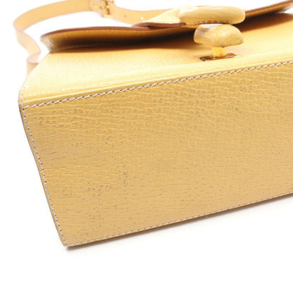 Loewe Shoulder Bag Turnlock Yellow Leather — view 7