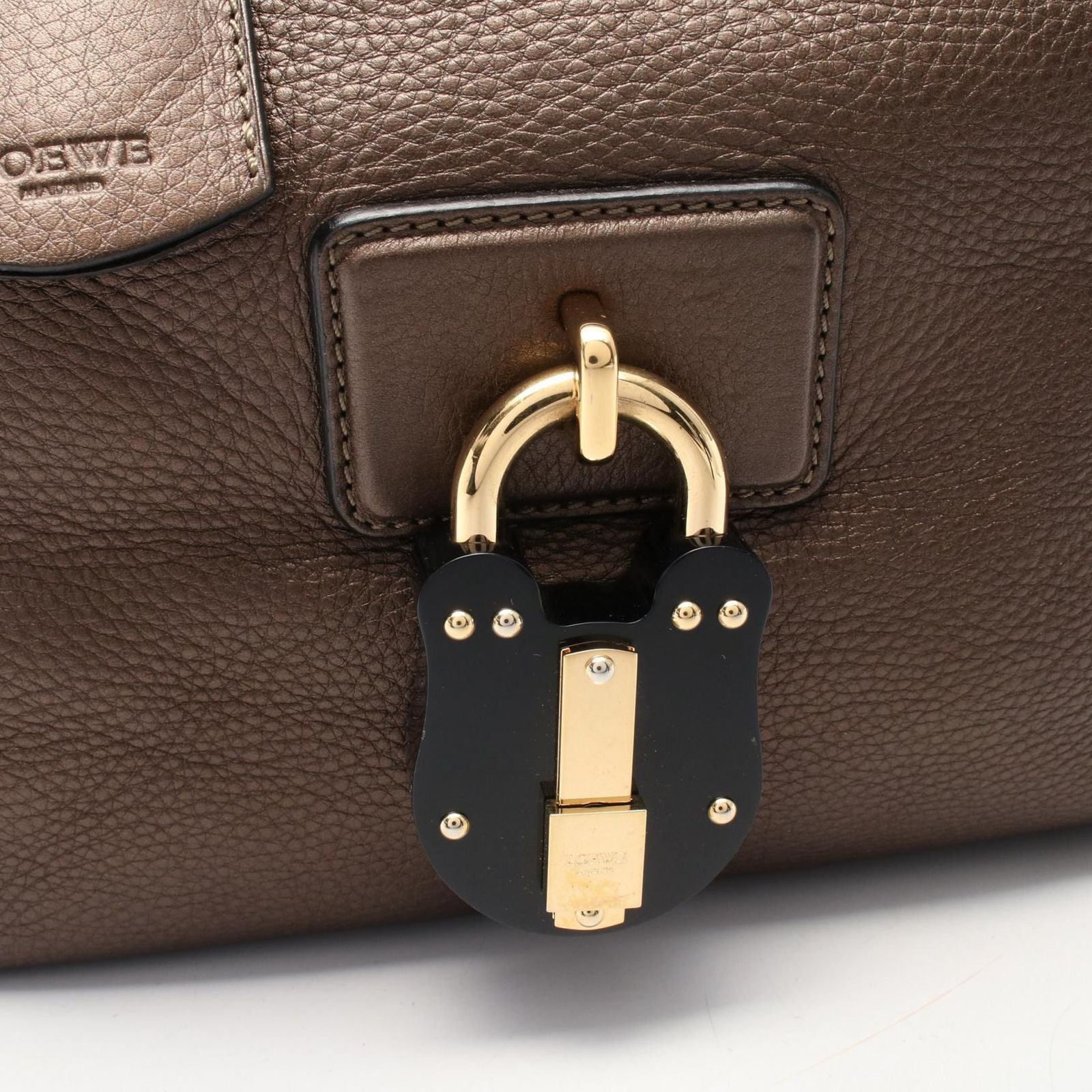 Loewe Tote Karie GM Blanc Leather — view 5