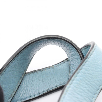 Loewe Handbag Hammock Small 2-Way Light Blue Leather — view 6