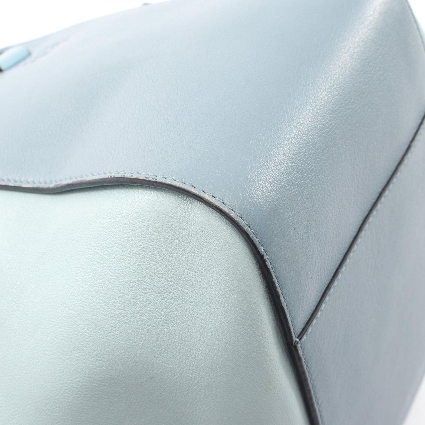 Loewe Handbag Hammock Small 2-Way Light Blue Leather — view 5