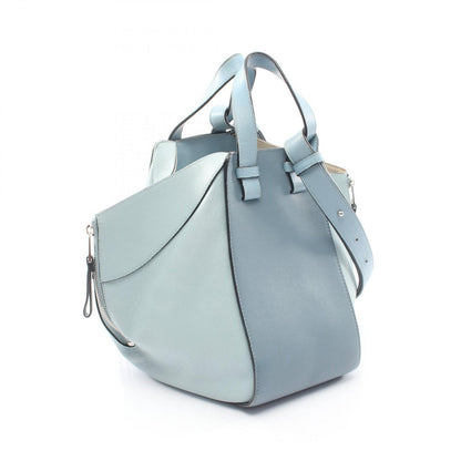 Loewe Handbag Hammock Small 2-Way Light Blue Leather — view 2