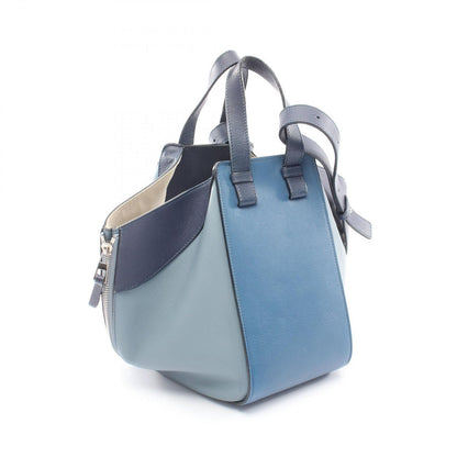 Loewe Handbag Hammock Small 2-Way Blue Light Leather — view 2