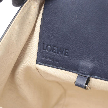 Loewe Handbag Hammock Small 2-Way Blue Light Leather — view 4
