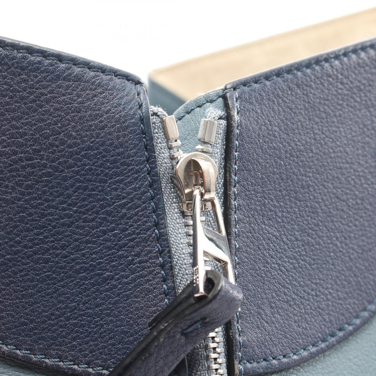 Loewe Handbag Hammock Small 2-Way Blue Light Leather — view 9