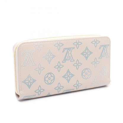 Louis Vuitton Round Wallet Zippy Mahina Flight Mode Brume Leather — view 2