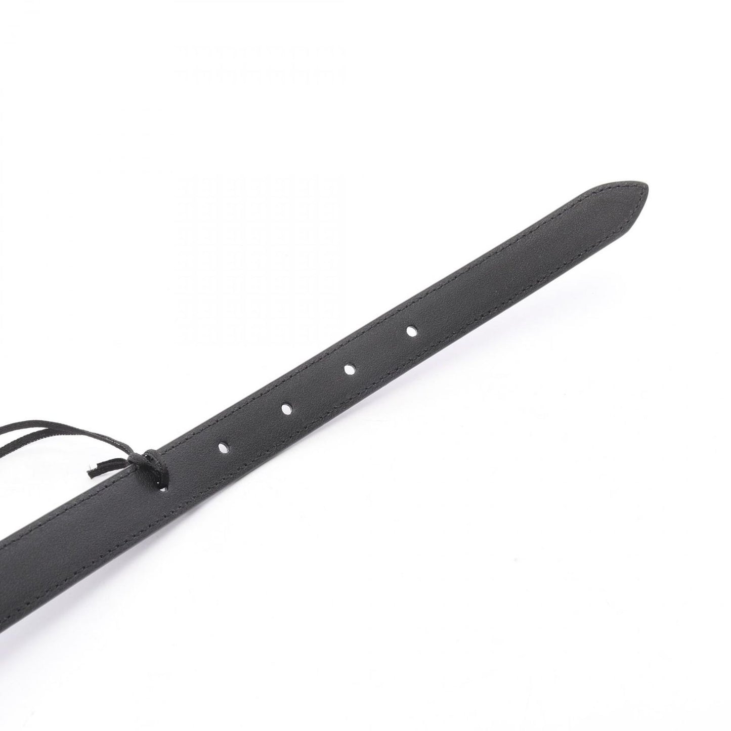 Fendi Belt FF Logo Black Leather — view 3