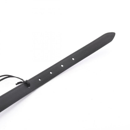 Fendi Belt FF Logo Black Leather — view 3