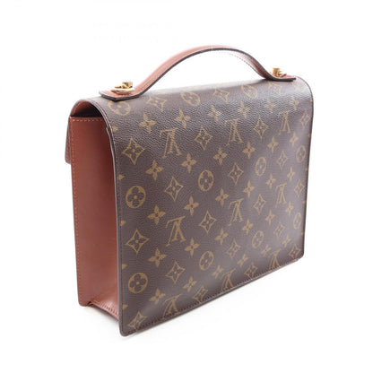Louis Vuitton Handbag Monceau Monogram Canvas Leather 28 — view 2