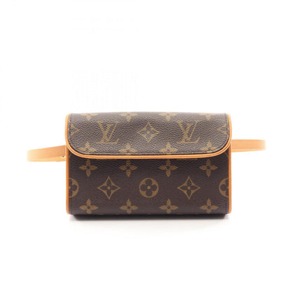 Louis Vuitton Waist Bag Pochette Florentine Monogram Canvas Leather