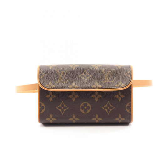 Louis Vuitton Waist Bag Pochette Florentine Monogram Canvas Leather