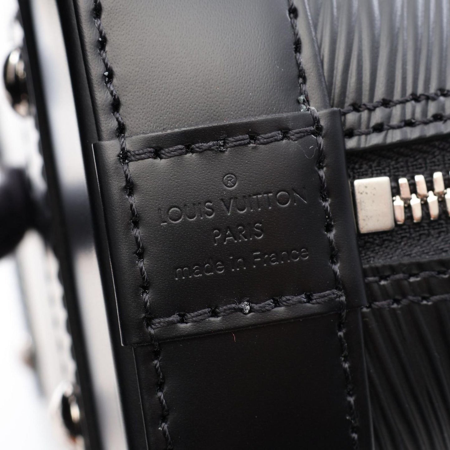Louis Vuitton Handbag Alma BB Epi Noir 2-Way Leather — view 4