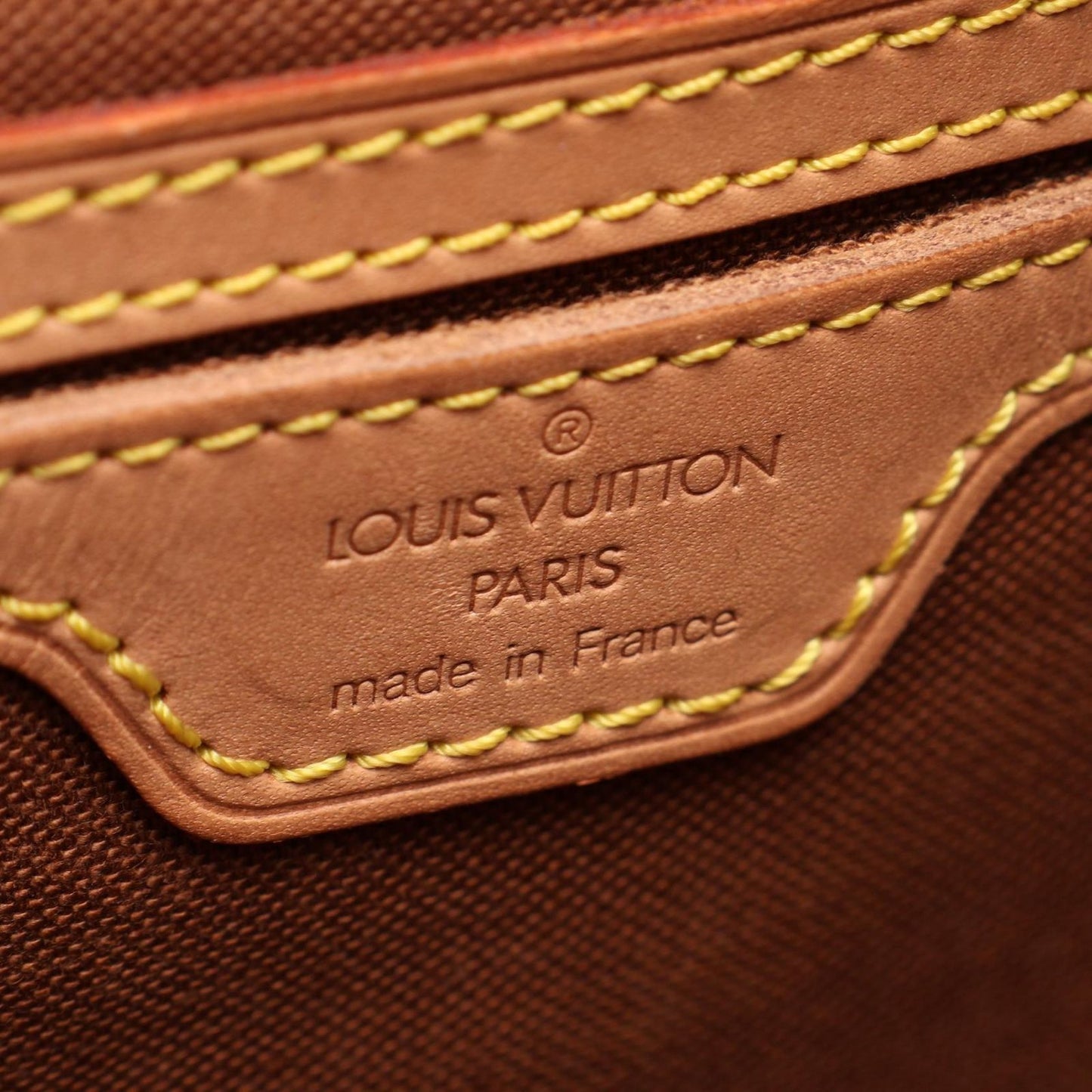Louis Vuitton Backpack Montsouris GM Canvas Leather — view 4