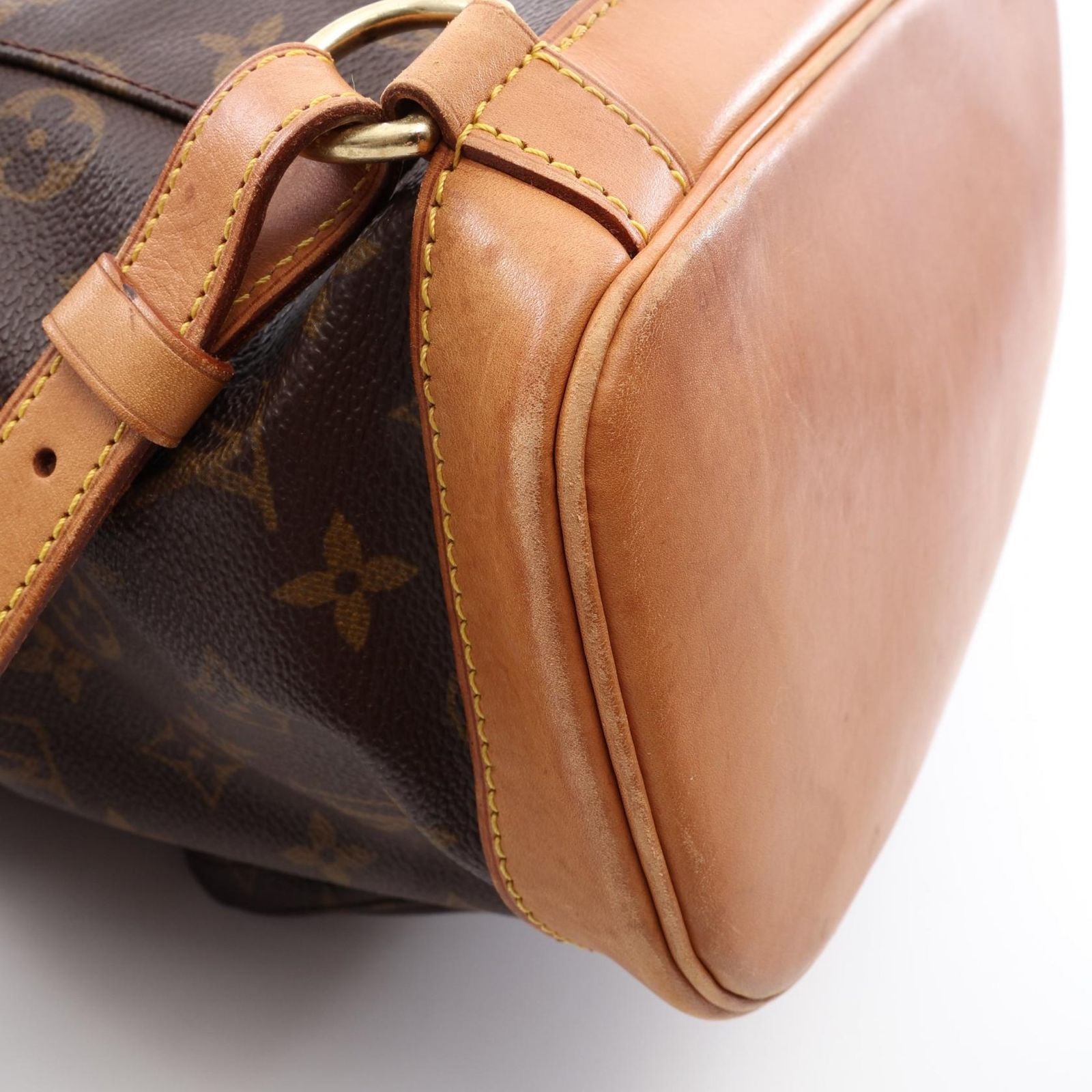 Louis Vuitton Backpack Montsouris GM Canvas Leather — view 6