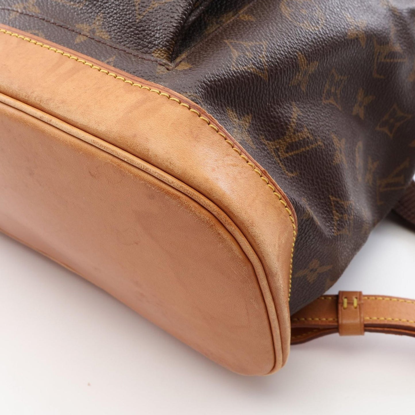 Louis Vuitton Backpack Montsouris GM Canvas Leather — view 9