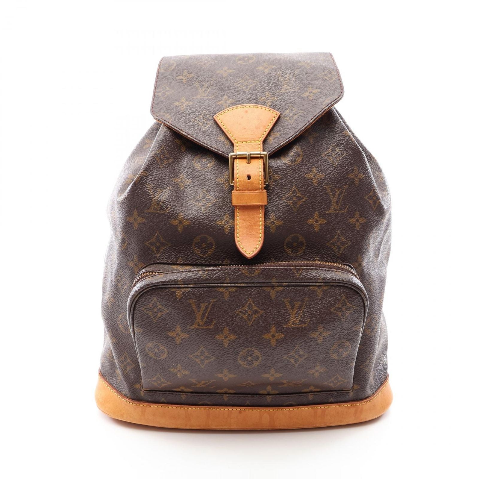 Louis Vuitton Backpack Montsouris GM Canvas Leather