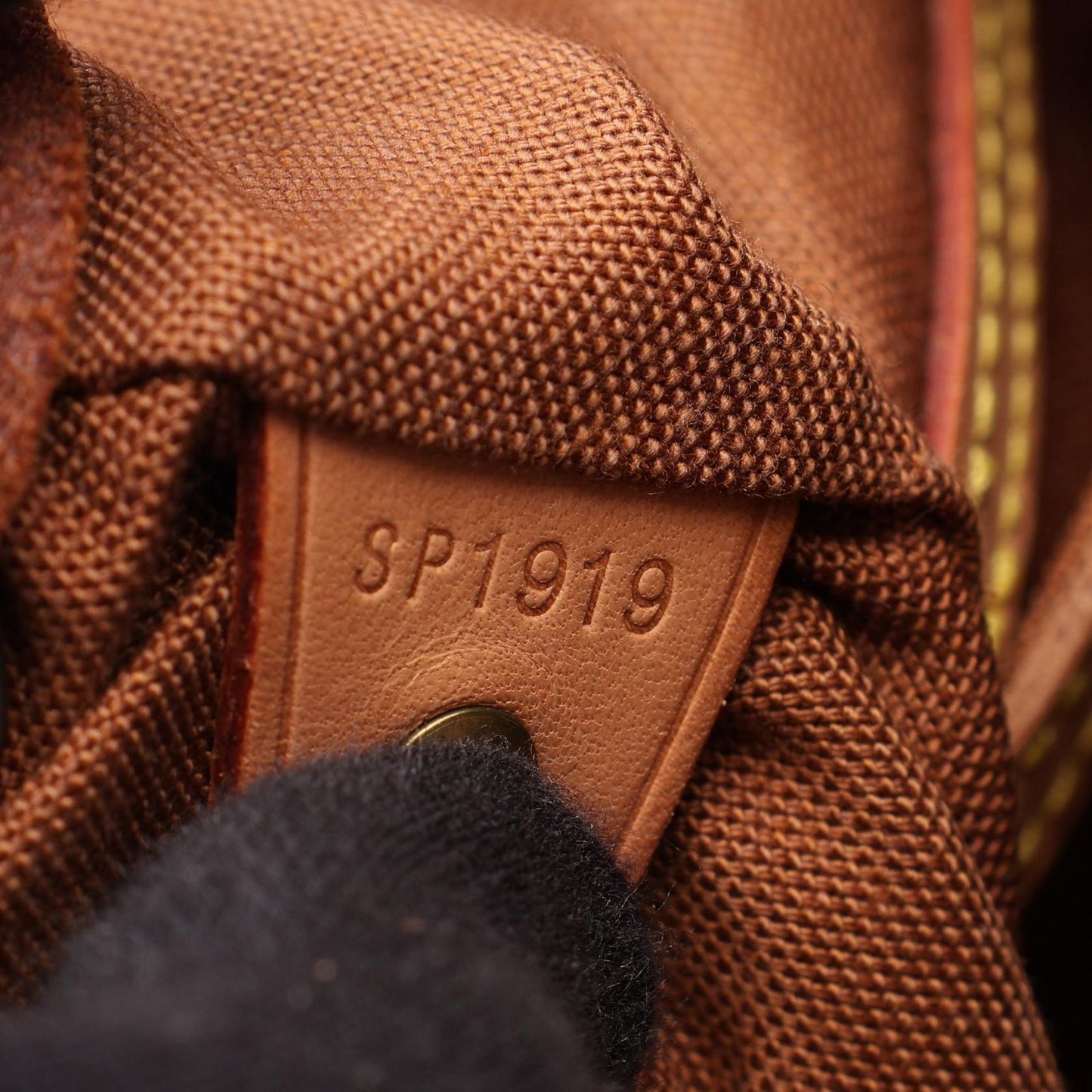 Louis Vuitton Backpack Montsouris GM Canvas Leather — view 5