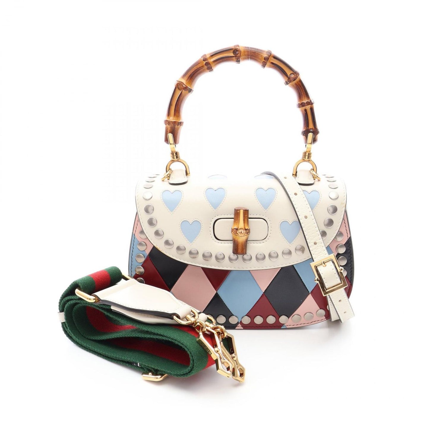 Gucci Handbag 2-Way Multi Leather Love Light Small Top Handle