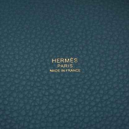 Hermes Handbag Picotin Lock PM New Blue Jean — view 4