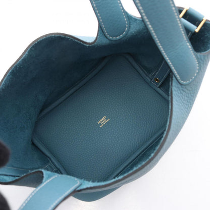 Hermes Handbag Picotin Lock PM New Blue Jean — view 3