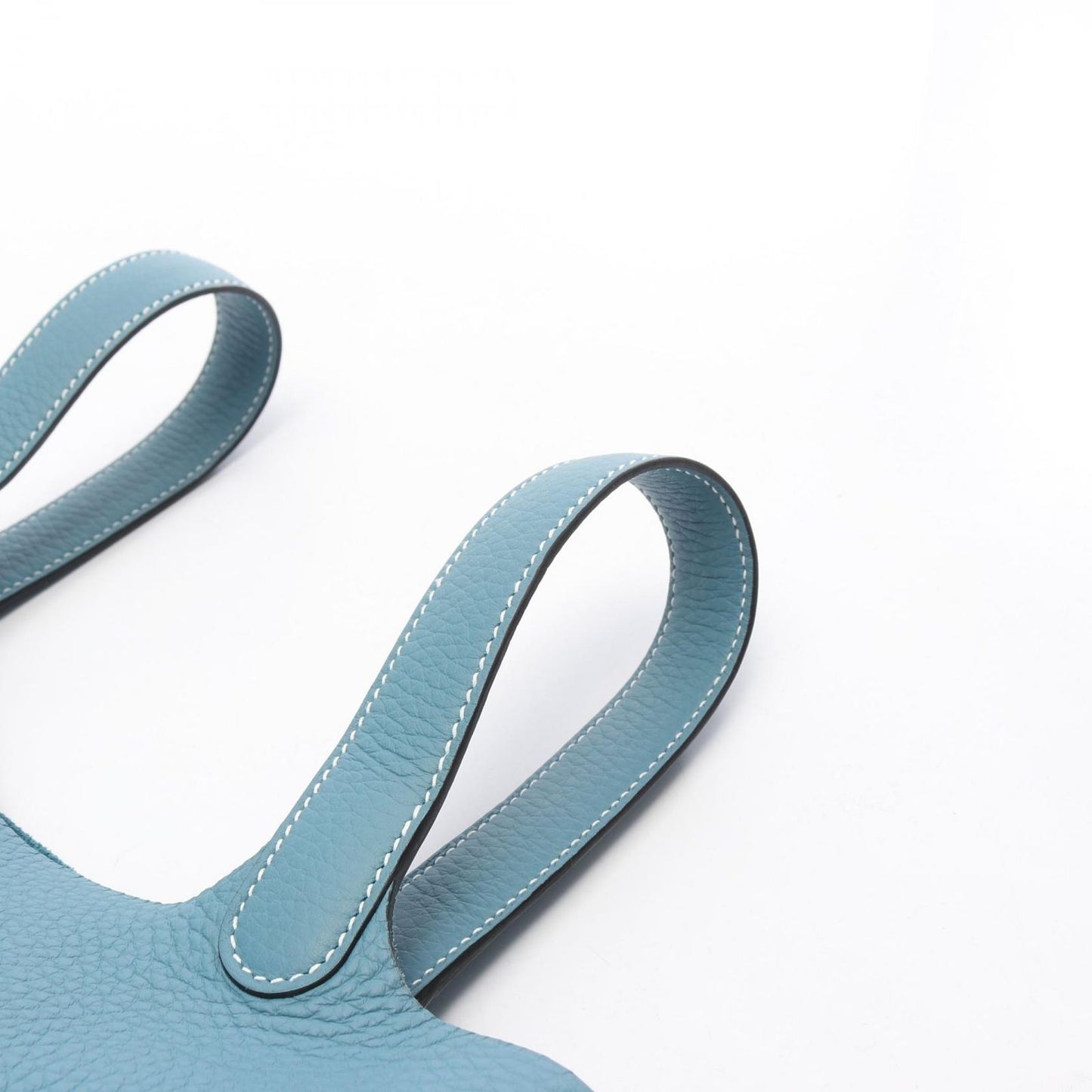 Hermes Handbag Picotin Lock PM New Blue Jean — view 7