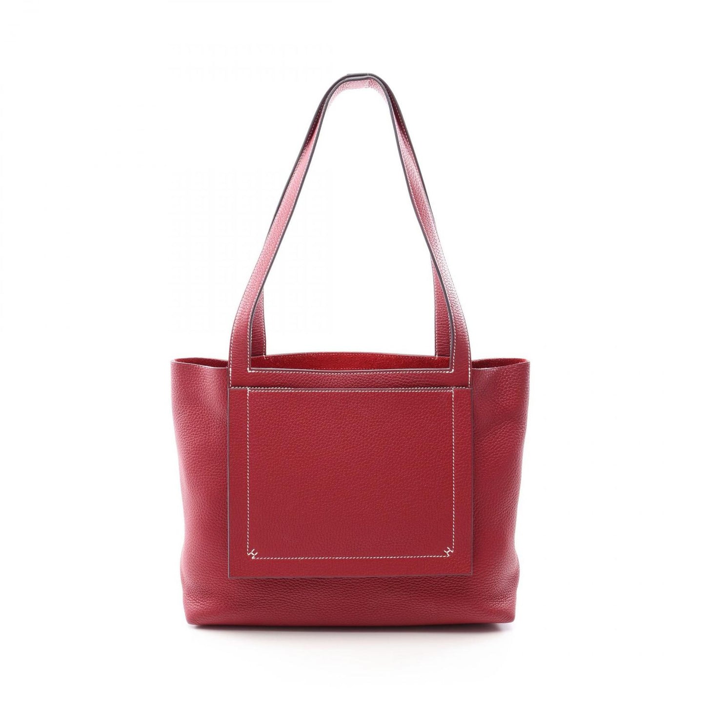Hermes Tote Cover Series 31 Rouge Grena Leather