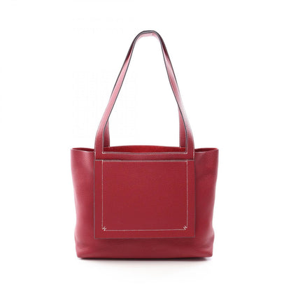 Hermes Tote Cover Series 31 Rouge Grena Leather