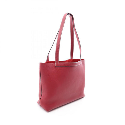Hermes Tote Cover Series 31 Rouge Grena Leather — view 2
