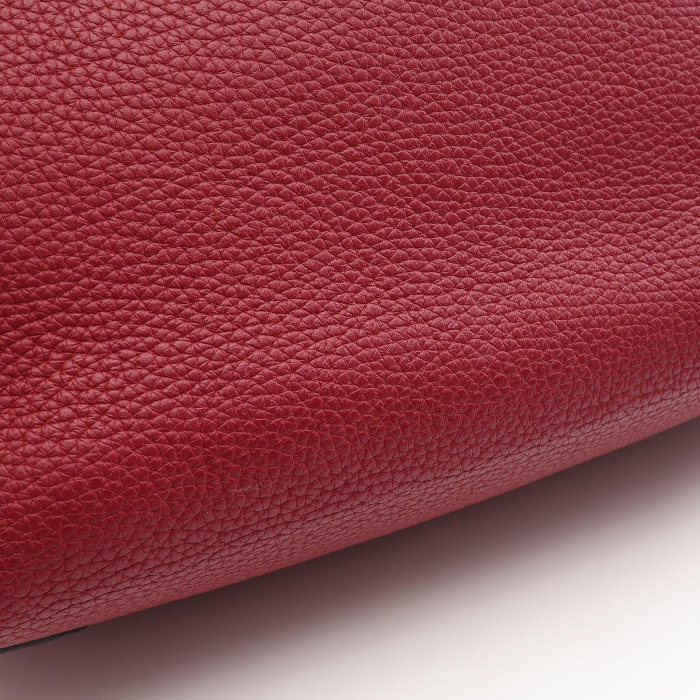 Hermes Tote Cover Series 31 Rouge Grena Leather — view 7