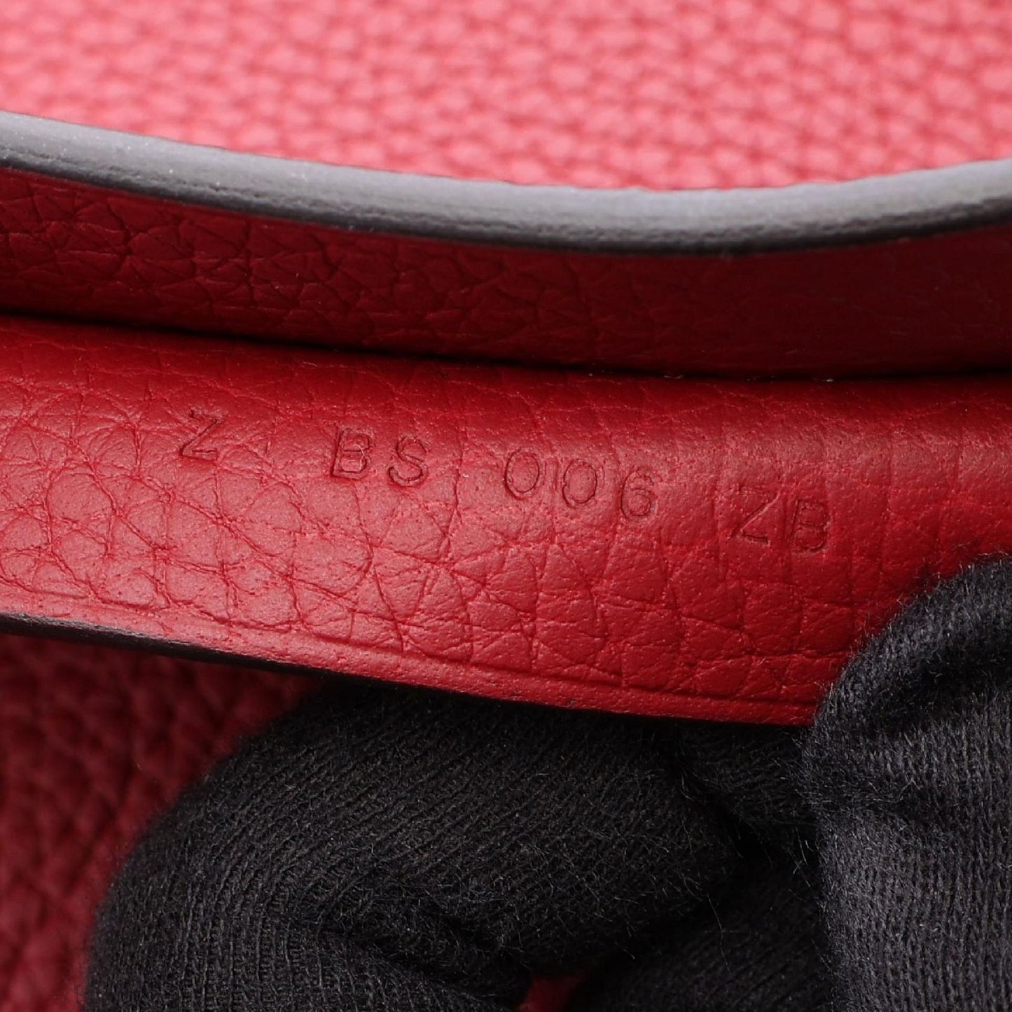 Hermes Tote Cover Series 31 Rouge Grena Leather — view 5