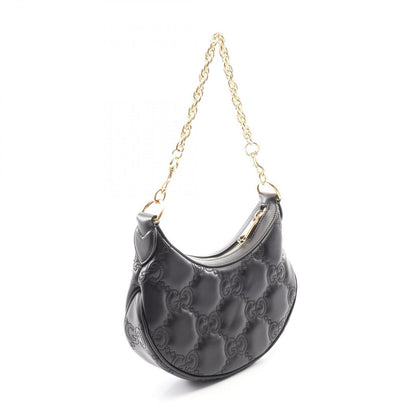 Gucci GG Matelasse 2-Way Black Leather Mini — view 2